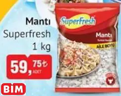 SUPERFRESH MANTI
